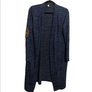 ❄️ PinkBlush Sequin Elbow Cardigan